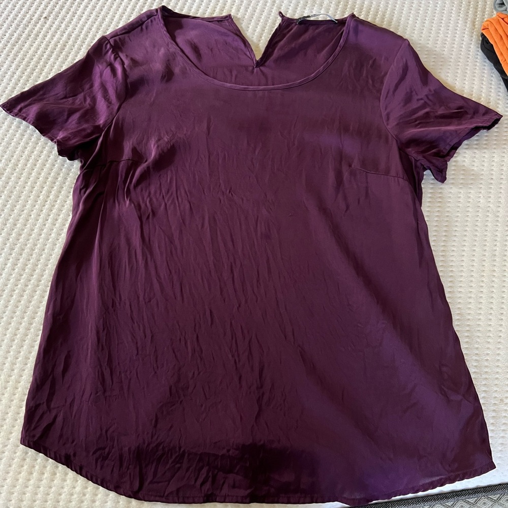 Quince washable silk short sleeve
